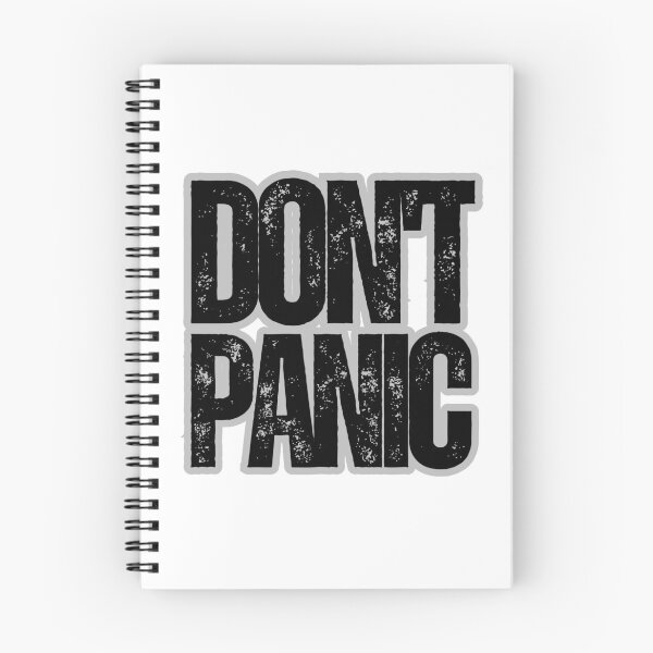 Item preview, Don't Panic designed and sold by ChenryConcepts.