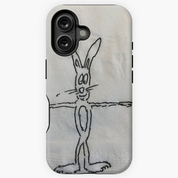 A rabbit named Rudy iPhone Tough Case