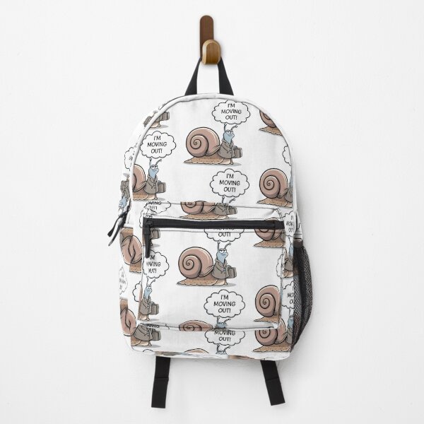 Item preview, I'm Moving Out – The Determined Snail designed and sold by Pastel-Pulse.