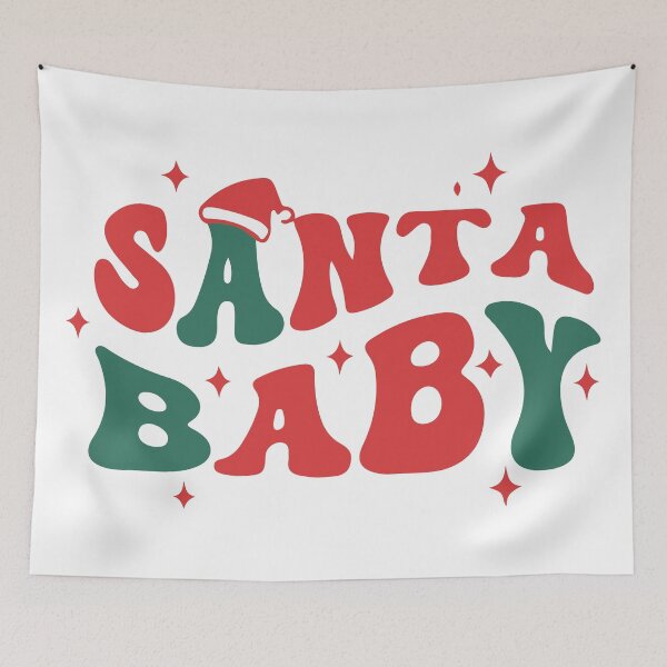 Item preview, Santa Baby (Hat) designed and sold by Ashley Polkabla.