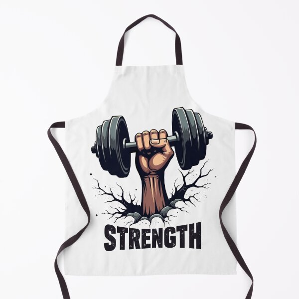 Item preview, Dumbbell lifted by a strong arm designed and sold by JonelleTshirts.
