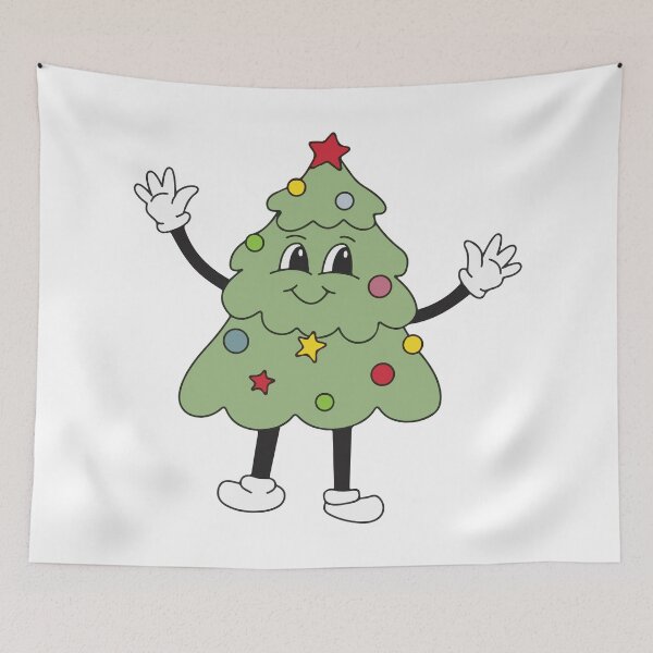 Item preview, Christmas Tree Cartoon designed and sold by Ashley Polkabla.