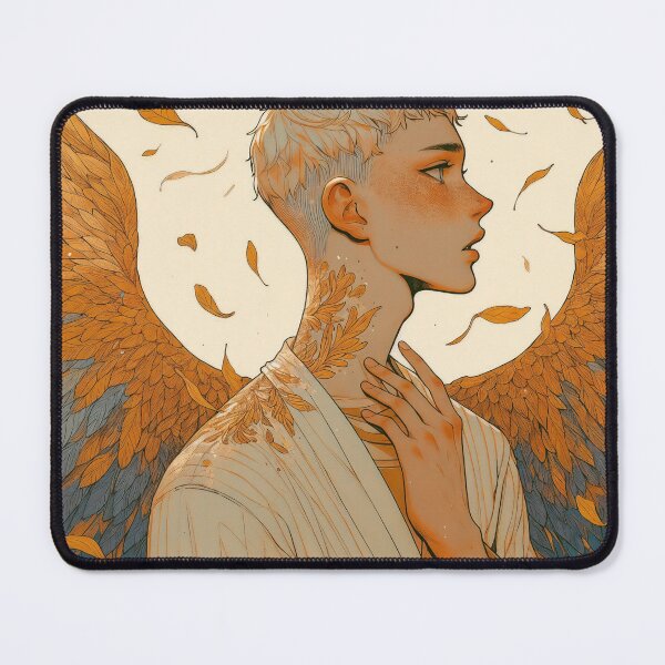 Item preview, Celestial Angel with Golden Wings - Guardian of Light designed and sold by FaydeFlora.