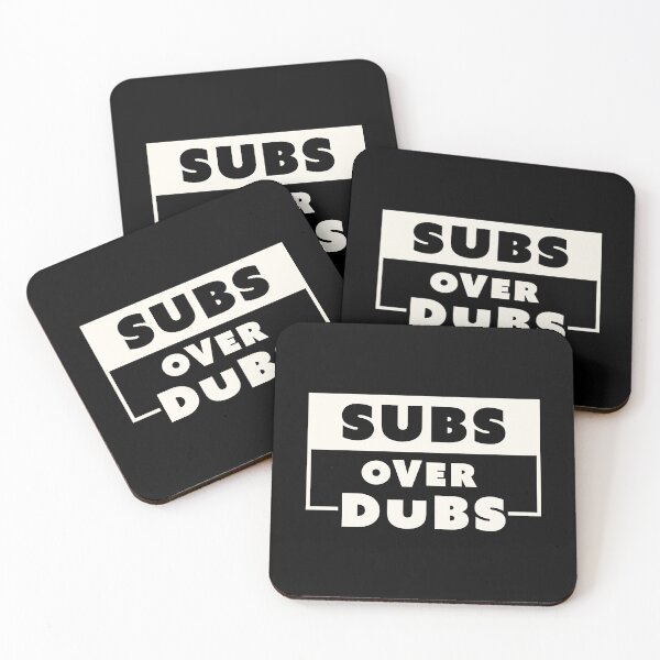 Item preview, Subs over dubs - subtitles beat dubbed audio designed and sold by blurbox.