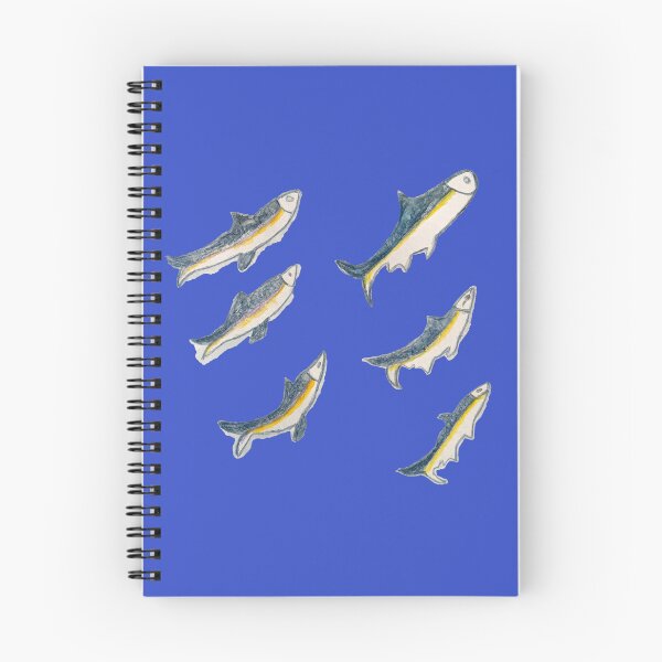 Item preview, Watercolor School of United Sardines designed and sold by Cessy Kaplan.