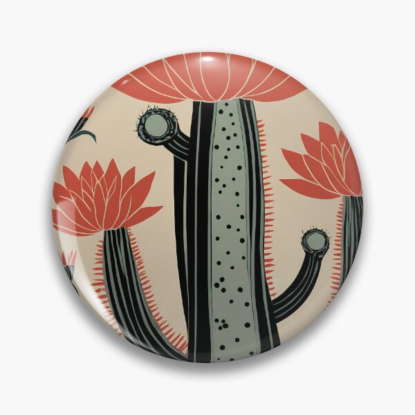 Item preview, Cactus bloom canvas, mexican kitchen decor, desert cactus cliparts, joshua tree gift, vintage mexican wall prints, western gifts for girls designed and sold by apixelwall.