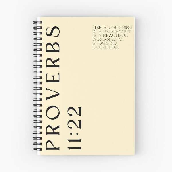 Item preview, Proverbs 11:22 designed and sold by darkskinbender.