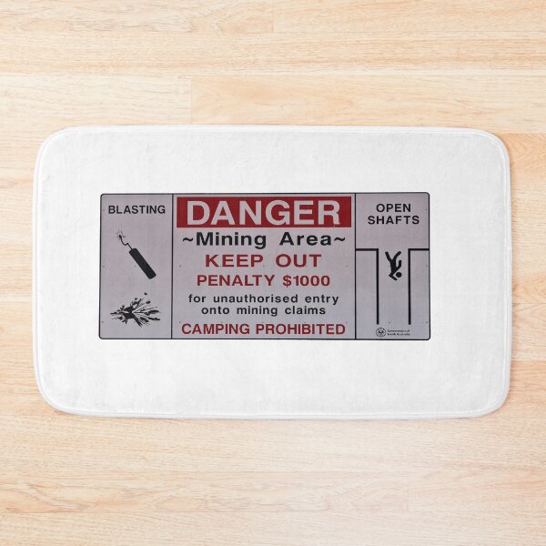 Item preview, Danger- explosives in use designed and sold by So Much 2 See.