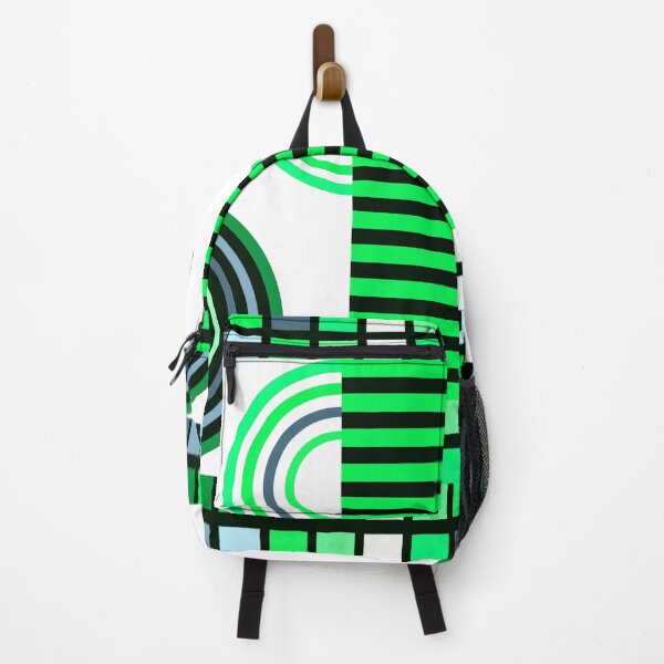 Item preview, Lime-Green And White Retro Bauhaus Abstract Designs designed and sold by DEC02.