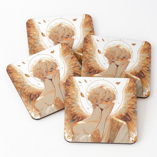 Item preview, Golden Halo Angel with Wings - Otome Guardian Fantasy designed and sold by FaydeFlora.