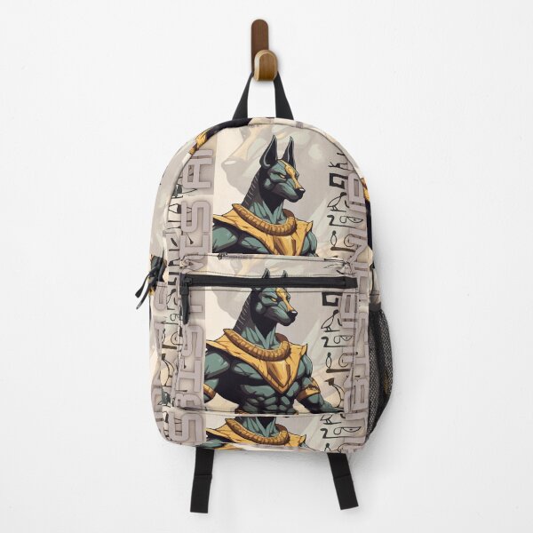 Item preview, Anubis Egyptian Style Art (Brown-Cream version) designed and sold by GreatSimpleArt.