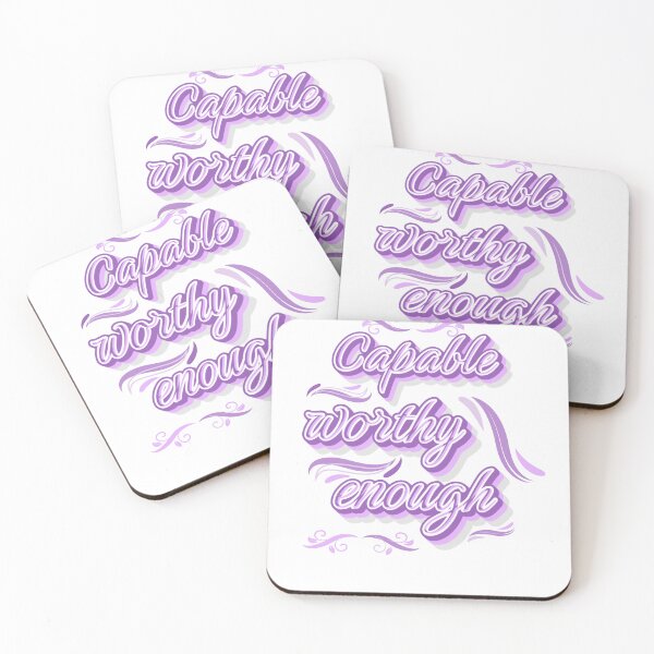 Item preview, inspirational Strong enough quote Self worth saying, motivational Are worthy person designed and sold by LuxeGraphix.