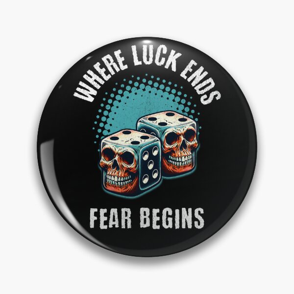 Item preview, Where Luck Ends, Fear Begins designed and sold by DarkSenseDesign.