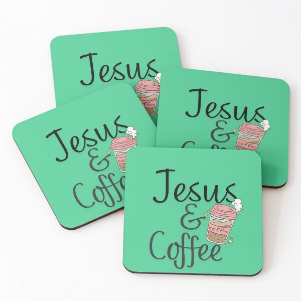 Item preview, Jesus and Coffee designed and sold by Illustrated Faith.