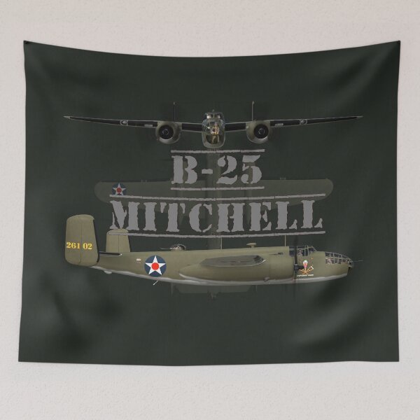 Item preview, B25 mitchell Bomber designed and sold by Dingo-Digital.