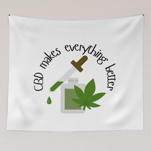 Item preview,  CBD makes everything better Pictograph designed and sold by KrisantoArts.