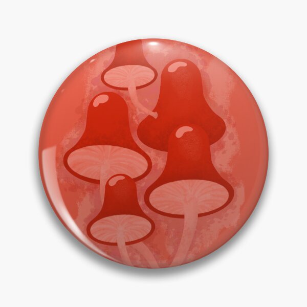 Item preview, Red Watercolour Mushrooms  designed and sold by VelvetFungi.