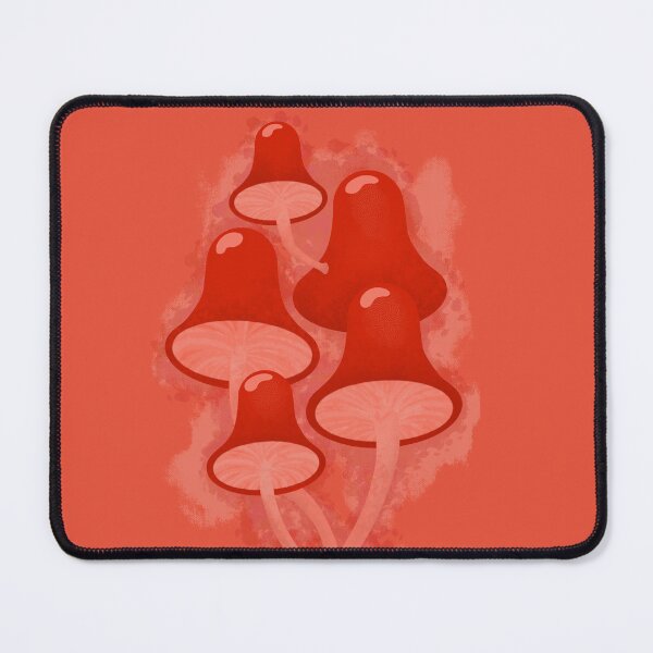 Item preview, Red Watercolour Mushrooms  designed and sold by VelvetFungi.