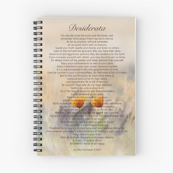 Item preview, Desiderata 27 Inspirational Art Sharon Cummings designed and sold by Sharon Cummings Art.