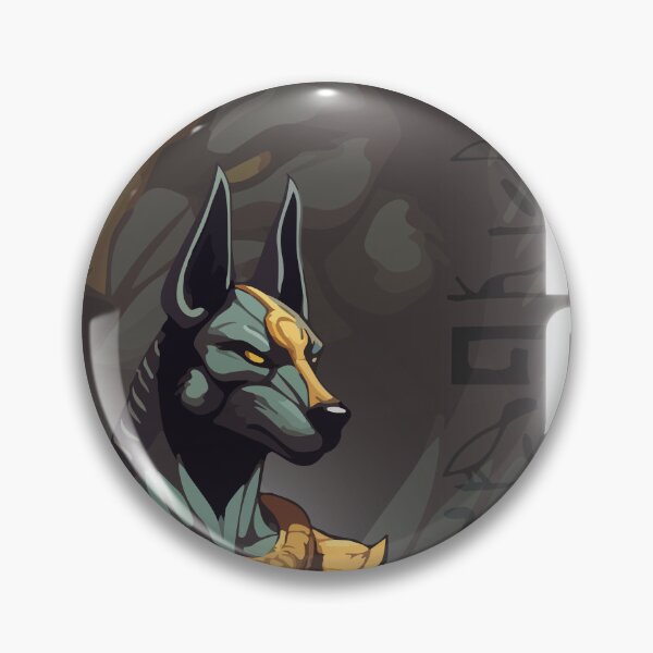 Item preview, Arte de estilo egipcio de Anubis (versión marrón) designed and sold by GreatSimpleArt.