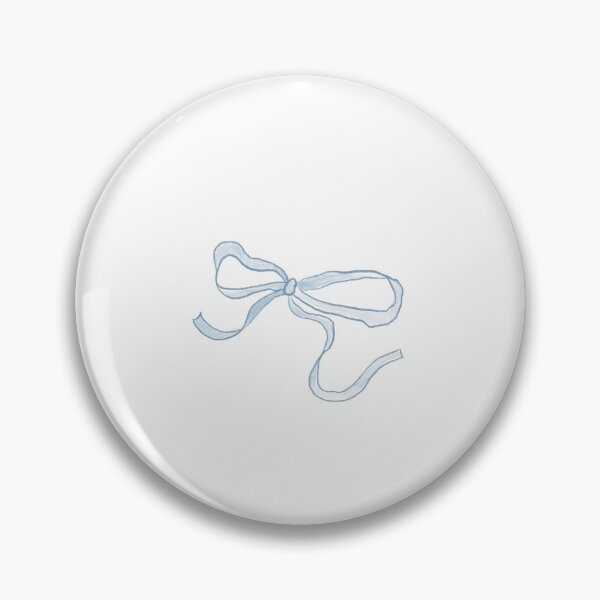 Item preview, Ribbon coquette hand drawn blue designed and sold by stellaerosae.
