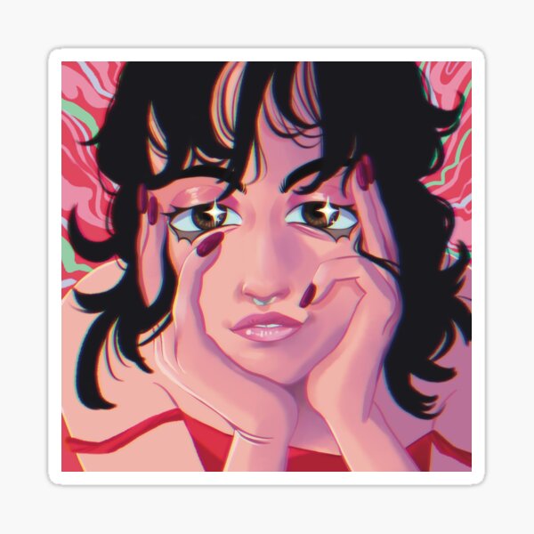 Dizzy dazzler Sticker