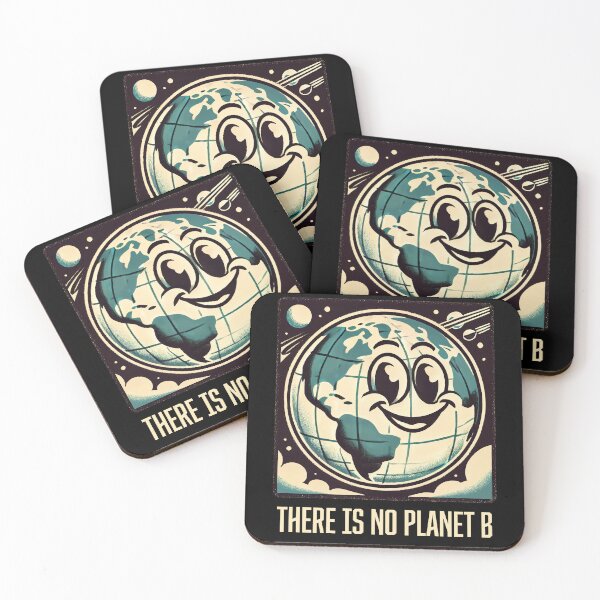 Item preview, "There Is No Planet B" Earth Design - Eco-Friendly designed and sold by HappyResistance.
