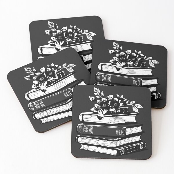 Item preview, Blooming Knowledge, A Dark Academia Book Stack designed and sold by velvetearth.