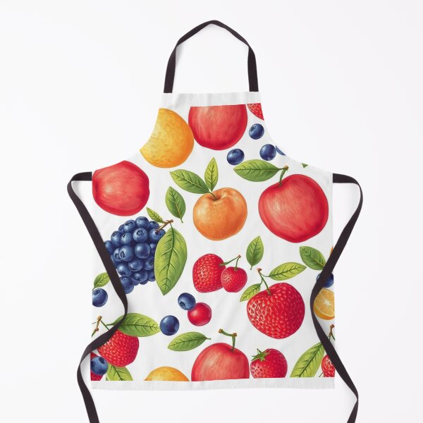 Item preview, Vibrant Fruit-Themed Seamless Pattern designed and sold by hjian8219.