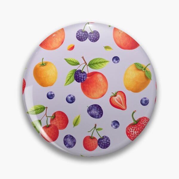 Item preview, Vibrant Fruit-Themed Seamless Pattern designed and sold by hjian8219.