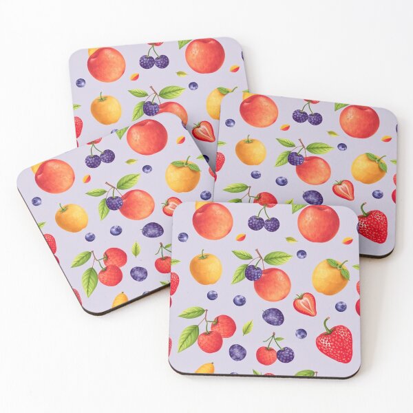 Item preview, Vibrant Fruit-Themed Seamless Pattern designed and sold by hjian8219.