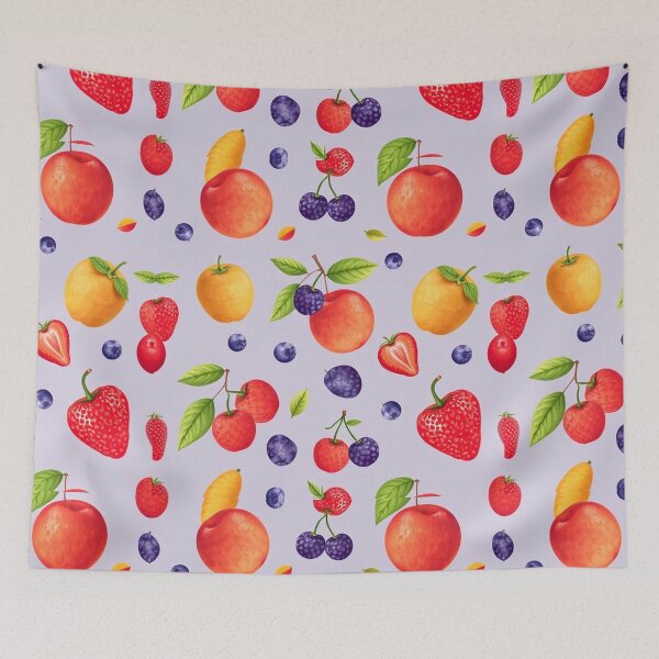 Item preview, Vibrant Fruit-Themed Seamless Pattern designed and sold by hjian8219.