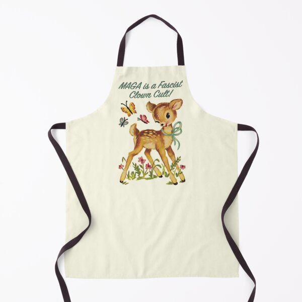 Item preview, Maga is a Fascist Clown Cult - Adorable Baby Deer designed and sold by Thelittlelord.