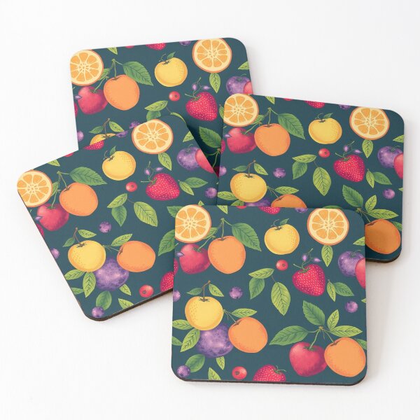 Item preview, Vibrant Fruit-Themed Seamless Pattern designed and sold by hjian8219.