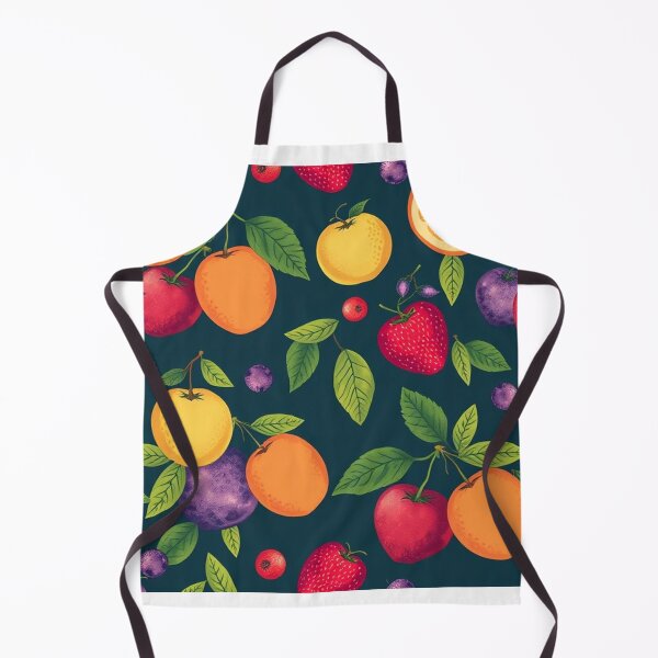 Item preview, Vibrant Fruit-Themed Seamless Pattern designed and sold by hjian8219.