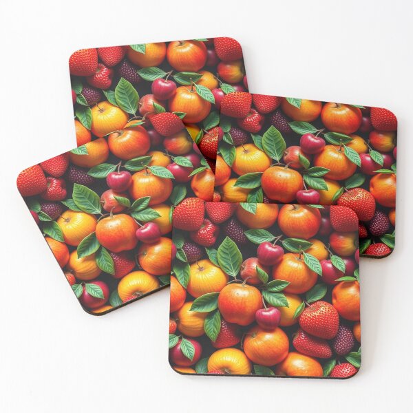 Item preview, Vibrant Fruit-Themed Seamless Pattern designed and sold by hjian8219.