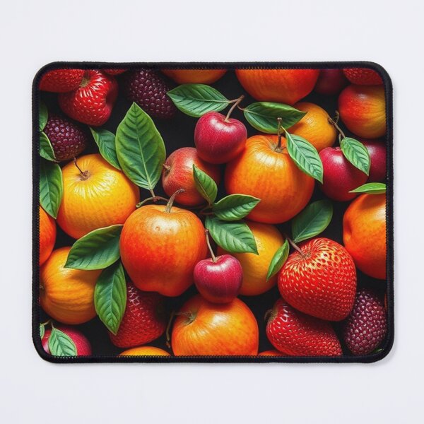 Item preview, Vibrant Fruit-Themed Seamless Pattern designed and sold by hjian8219.