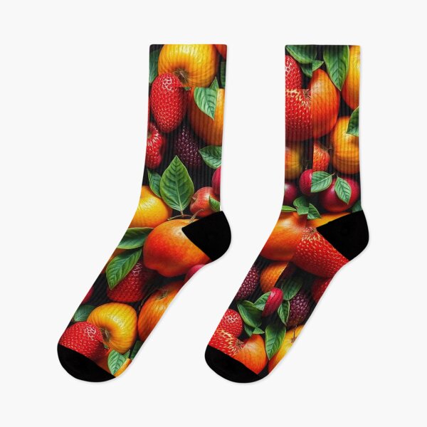 Item preview, Vibrant Fruit-Themed Seamless Pattern designed and sold by hjian8219.