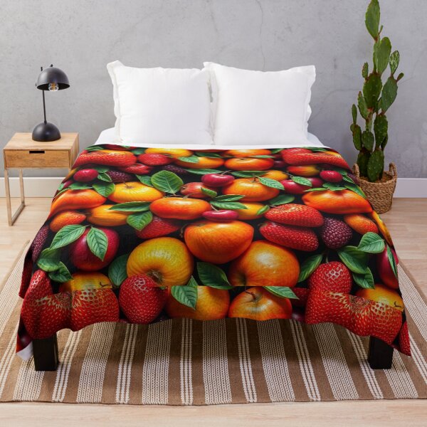 Item preview, Vibrant Fruit-Themed Seamless Pattern designed and sold by hjian8219.