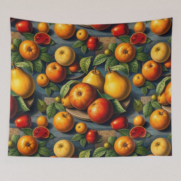 Item preview, Vibrant Fruit-Themed Seamless Pattern designed and sold by hjian8219.