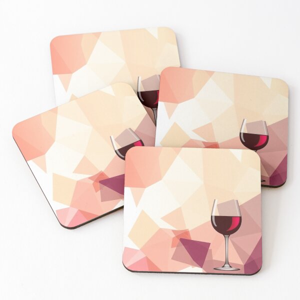 Item preview, Abstract Geometric Wine Banner designed and sold by hjian8219.