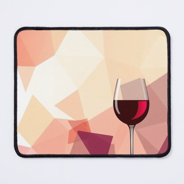 Item preview, Abstract Geometric Wine Banner designed and sold by hjian8219.