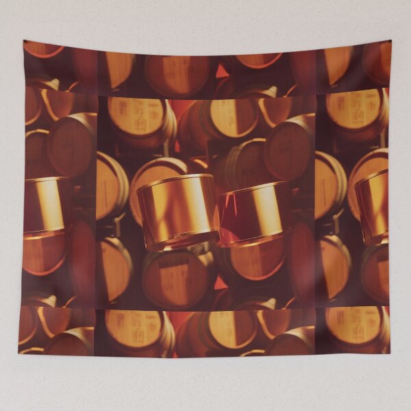 Item preview, Abstract Geometric Wine Banner designed and sold by hjian8219.