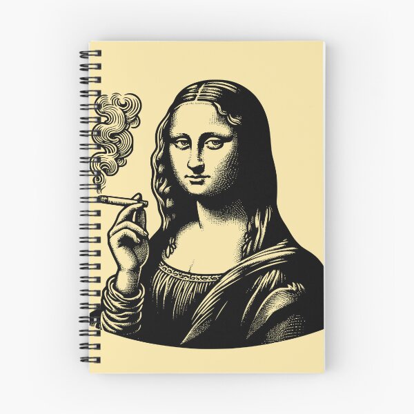Item preview, Mona Lisa Smoking a Cigarette designed and sold by RayCrimson.