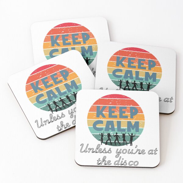 Item preview, Keep Calm Unless You’re at the Disco designed and sold by ArtemeliaDesign.