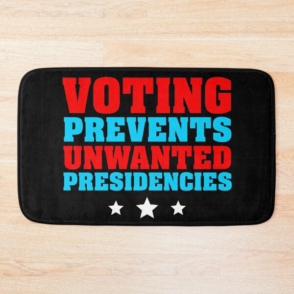 Item preview, Bold Voting Prevents Unwanted Presidencies - Patriotic Election Message designed and sold by HappyResistance.