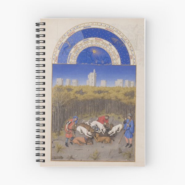 Item preview, December from Très Riches Heures de Jean de Berry  designed and sold by Medievalists.net.