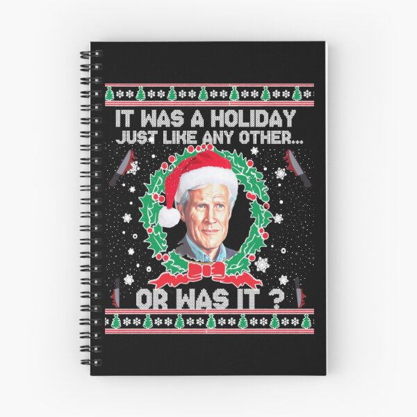 Item preview, Keith Morrison christmas sweater True Crime Ugly Christmas Sweater it was a holiday,just like any other  Party Sweatshirt True Crime Ugly Sweater Funny Christmas Sweater designed and sold by ArtfulWolves.