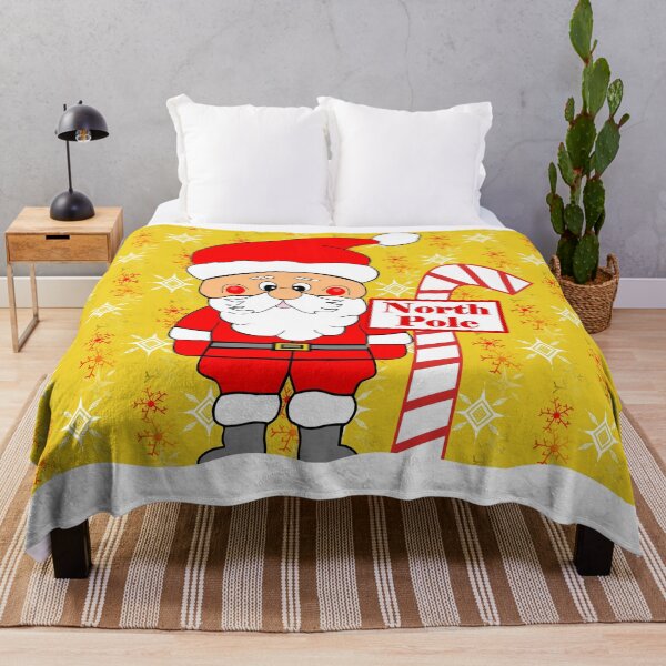 Item preview, North Pole Cute Santa Claus designed and sold by Sartoris Art.