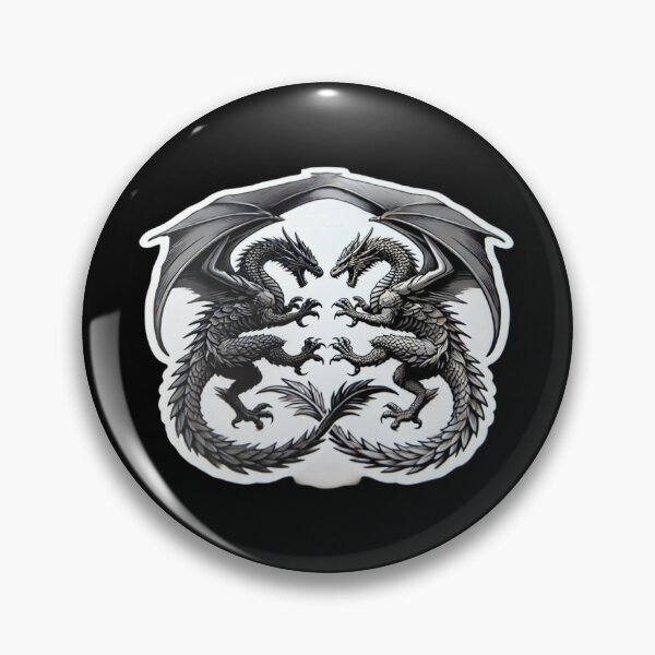 Item preview, Twin Dragons  designed and sold by PinUpPizzazz.